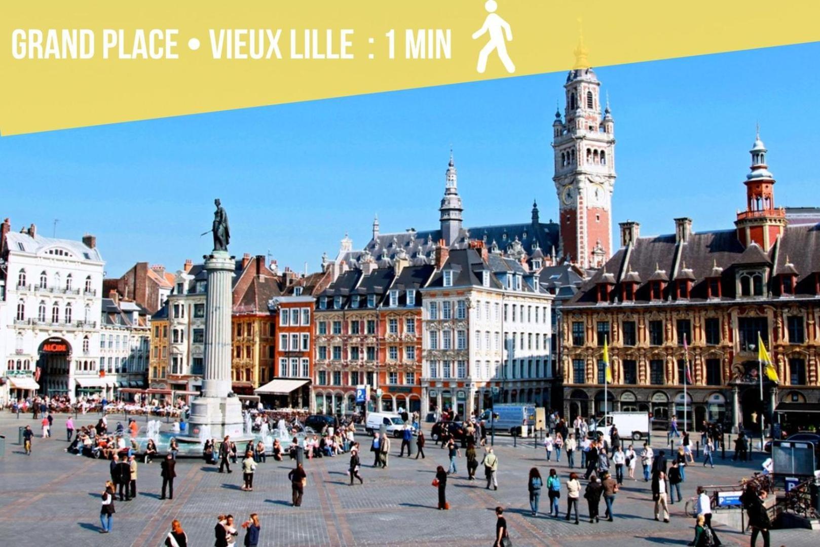 Lille Centre - 1Br In The Heart Of Lille! Exterior foto
